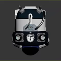 Sci-Fi Helmet Alien Helmet High Tech Helmet Game Helmet PBR Helmet 3d model