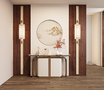 New Chinese Entrance 3d model