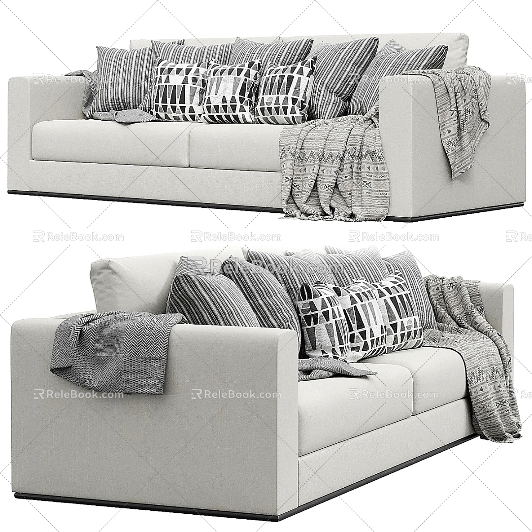 Multiplayer Sofa 3d model