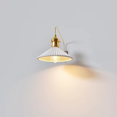 Vintage wall lamp 3d model