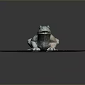 Frog Poison Frog Game Frog Reptile Cold Blooded Animal Reptile 3d model