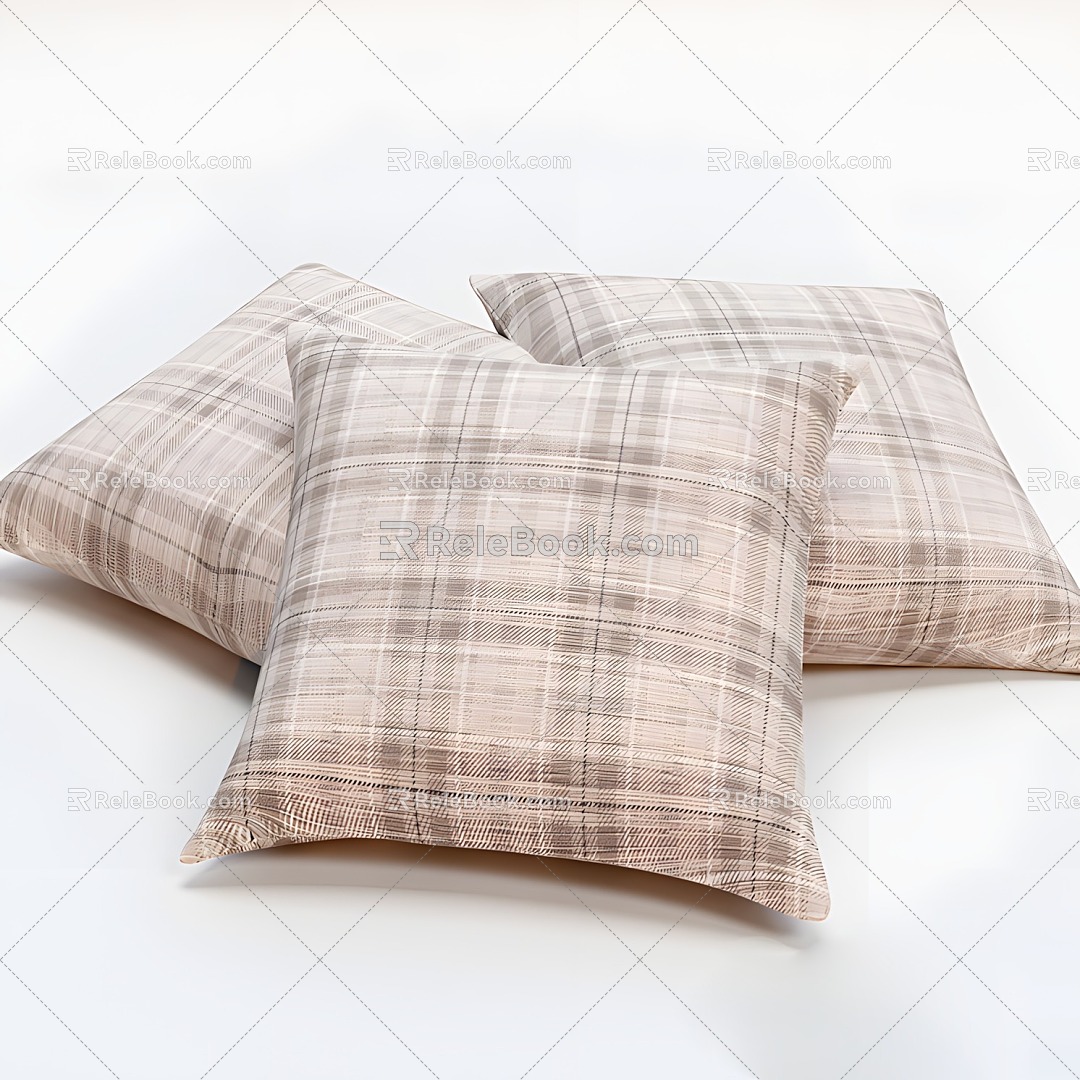 Pillow Pillow Fabric Pillow 3d model