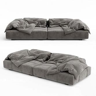 Double sofa 3d model