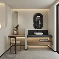 Minimalist Modern Hotel Guest Room With Large Windows Mountain View White Interior And Cozy Bed