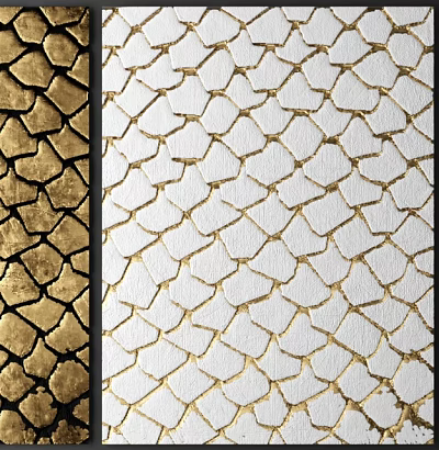 Elegant Gold and White Diamond Pattern Textured Wall Surface for Interior Design 3d model Elegant Gold and White Diamond Pattern Textured Wall Surface for Interior Design 3d model