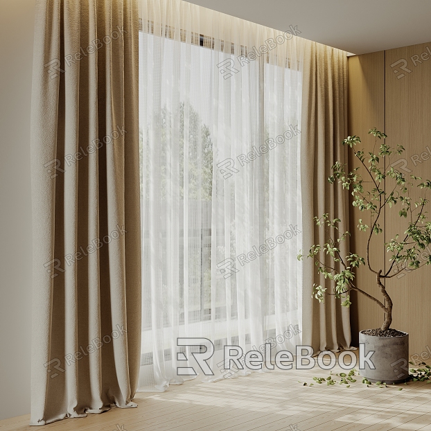 Modern Curtains model