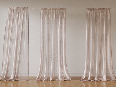 Curtain Screen Shade 3d model