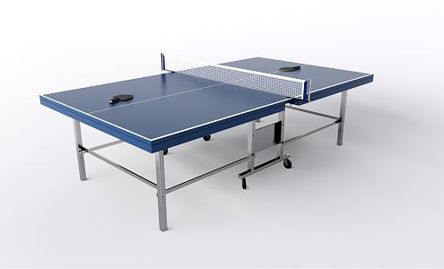 Modern table tennis table tennis table 3d model