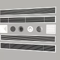 Various Air Conditioner Vents Designs With Grille And Round Styles For Home Interior