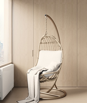 Modern Hanging Chair Leisure Chair 3d model