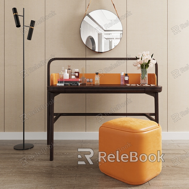 Modern Dresser Makeup Table Combo model