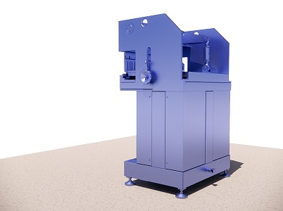 pneumatic bending machine 3d model