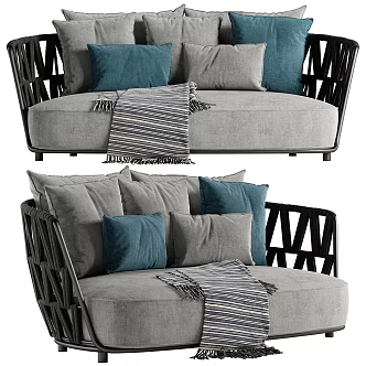 Outdoor Sofa 3d model