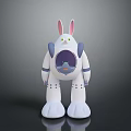 Robot Assistant Small Robot Butler Robot Butler Figure Game Figure 3d model