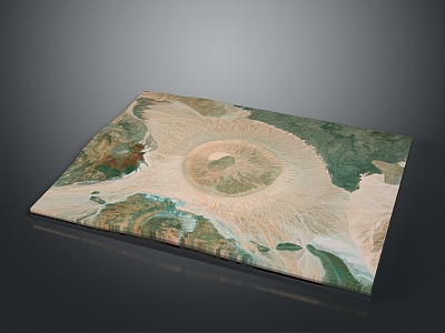 Geography, topography, mountain shape, ridge, ridge, valley, mountain range, canyon, geomorphology, mountain peak, mountain body 3d model