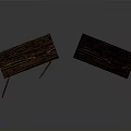 Dark Wood Traditional Storage Cabinets With Two Units One Open Interior Hanging Rod Design