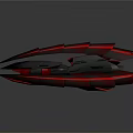 Modern Spaceship Spacecraft 3d model