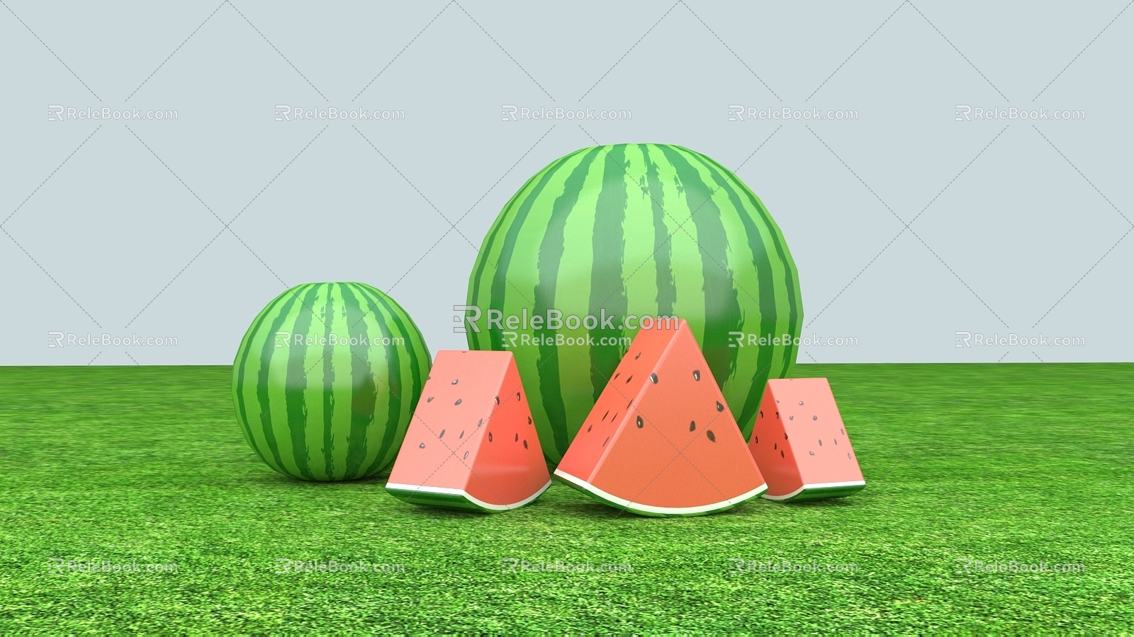 Watermelon 3d model