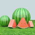 Watermelon 3d model