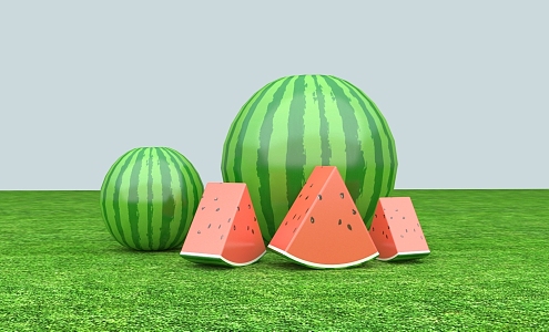 Watermelon 3d model