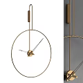 Elegant Modern Golden Metal Circular Design Wall Lamp for Home Interior Decoration