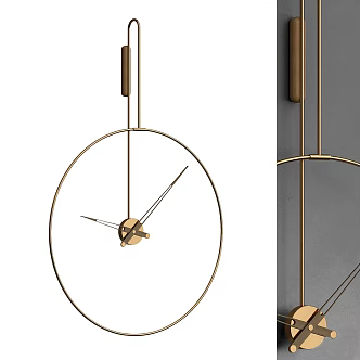 Clock pendant clock 3d model