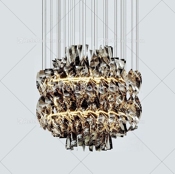 Chandelier Indoor Chandelier Bedroom Chandelier Study Chandelier Living Room Chandelier Hotel Chandelier 3d model