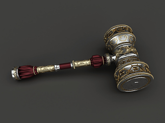 Modern Hammer 3d model