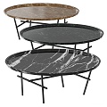 Coffee Table Mother Coffee Table Marble Coffee Table Round Coffee Table Minotti 3d model