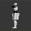 Mech Warrior Mech Soldier Machine Battlearm Mechanical Battlearm Machine Fighter Robot 3d model
