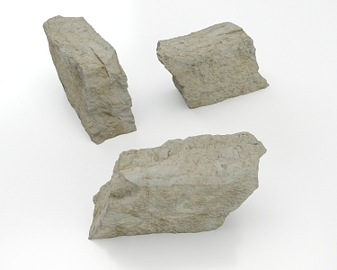 Stone Block Stone 3d model