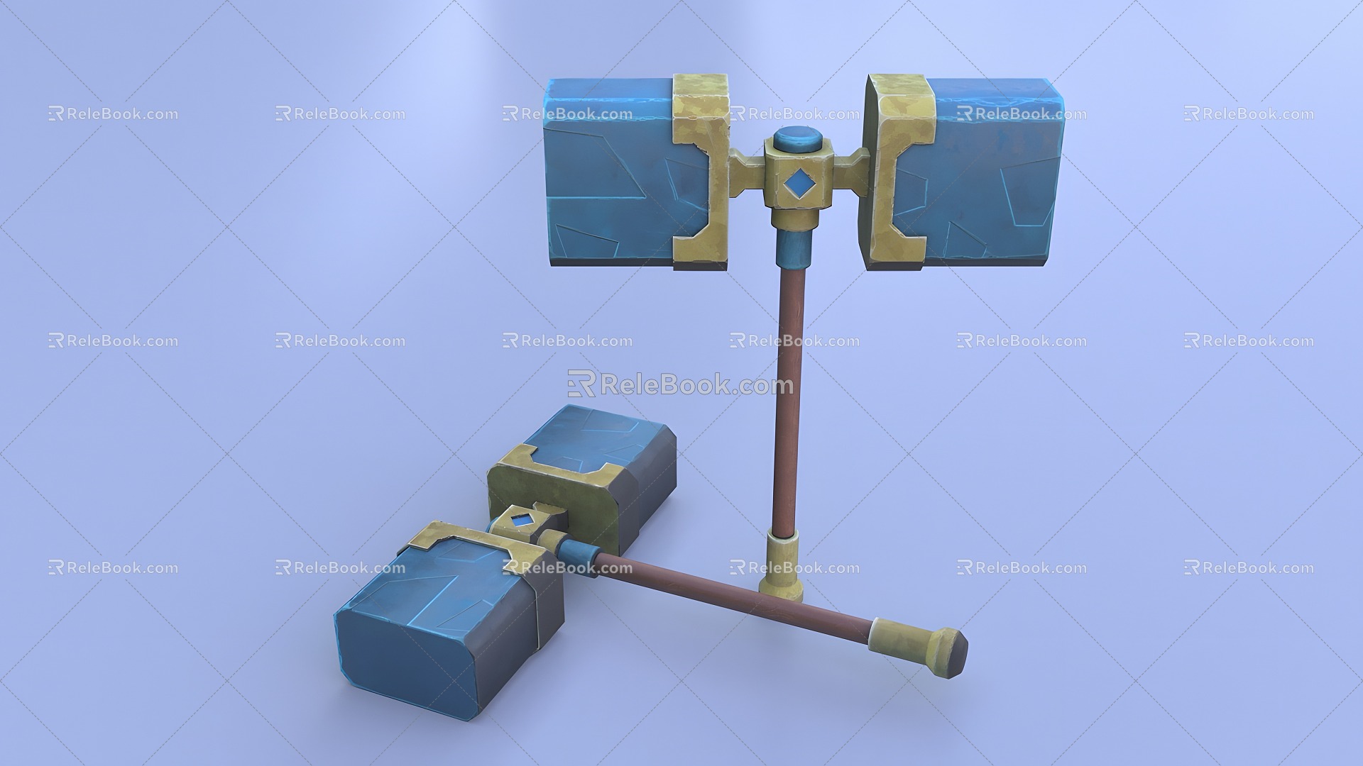 Hammer Modern Hammer Game 3d model