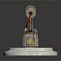 Hammer Warhammer Cartoon Hammer Magic Hammer Thor's Hammer Ancient Weapons Cold Weapons Medieval Items 3d model
