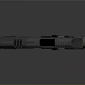 High Quality Black Tactical Pistol With Textured Grip And Modern Design Features