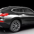 Black BMW Coupe SUV With Sleek Exterior And Alloy Wheels