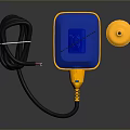 Practical Household Supplies With Yellow Float Switch Black Cable And Cylindrical Container