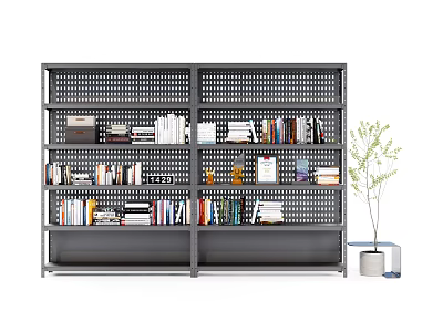Modern Storage Rack 3d model