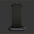 Stylish Smart Watch Accessory With Gray Strap And Fitness Tracking Digital Screen