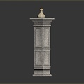 Columns Stone Columns Stone Columns Old Columns Roman Columns Roman Columns Classical Columns Greek Columns 3d model