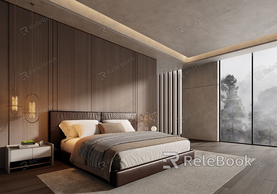 Minotti Italian Bedroom model