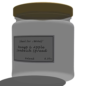 Modern seasoning bottle seasoning 3d model