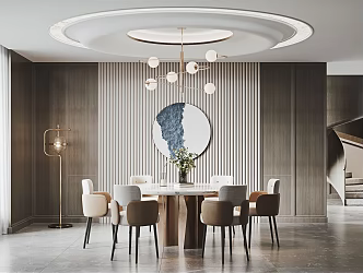 Modern Restaurant 3d model