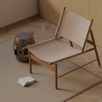 modern leisure chair 3d model