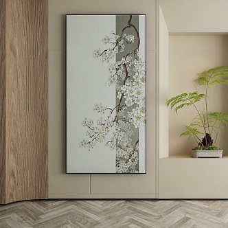 New Chinese Decorative Painting 3d model