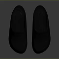 Gray Perforated Clogs Shoes Featuring Simple Design Breathable Holes And Rubber Sole