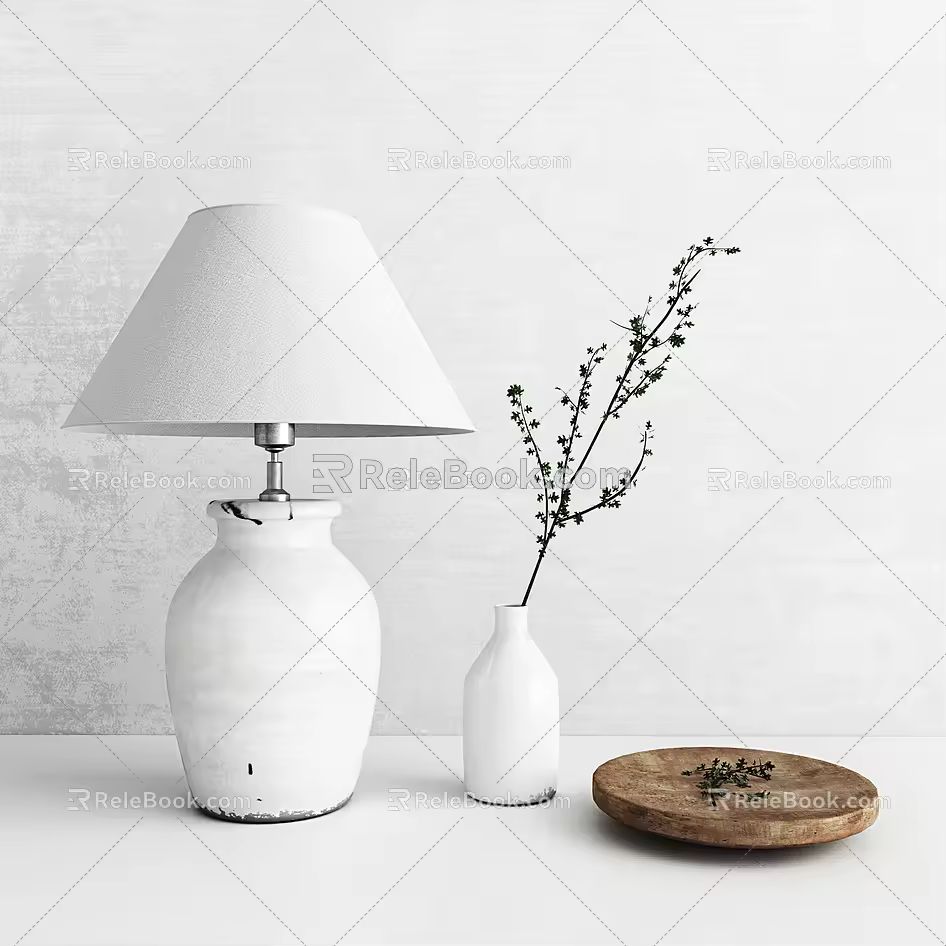Table lamp 3d model