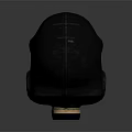 Modern gas mask sci-fi gas mask gas mask respirator 3d model