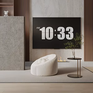 modern leisure chair 3d model