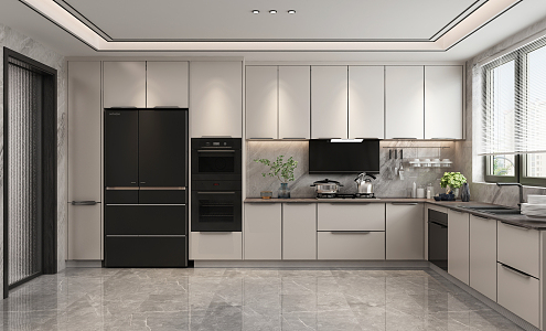 Modern Kitchen 3d model