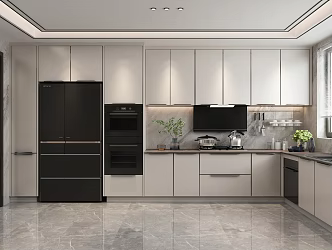 Modern Kitchen 3d model